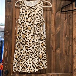 Cheetah swing dress